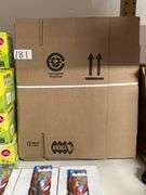 AMERICAN MADE NEW SMALL CARDBOARD BOXES 1215T 65LBS GROSS LBS APPROXIMATELY 25 IN LOT