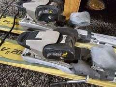 VECTRIS VOLKL V 20-20 11  3D SIDECUT SKI SET FEATURING TITANIUM TECHNOLOGY CCS163 100121 WITH MARKER M62 SHOE GRIPS,