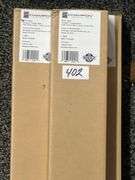 CHAMPION TRUTOUCH CORDLESS BLINDS 75"x60" WHITE CORDLESS 1" DELUXE VINYL MINI BLIND PN 303831