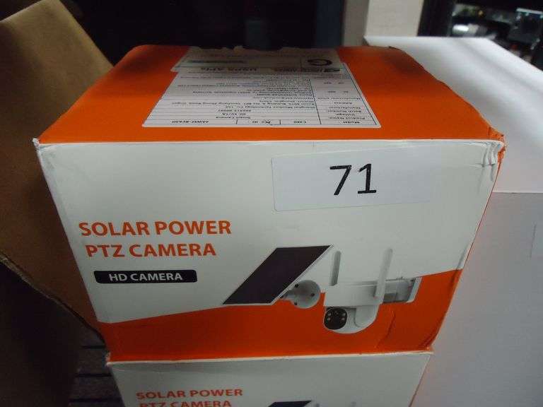 SOLAR POWERED PTZ CAMERA
