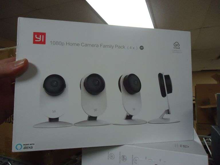 YI 1080P HOME CAMERA FAMILY PACK. 4 CAMERAS