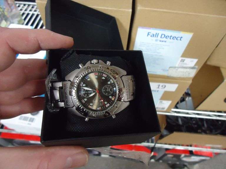 NEW! MENS TITANIUM WATCH