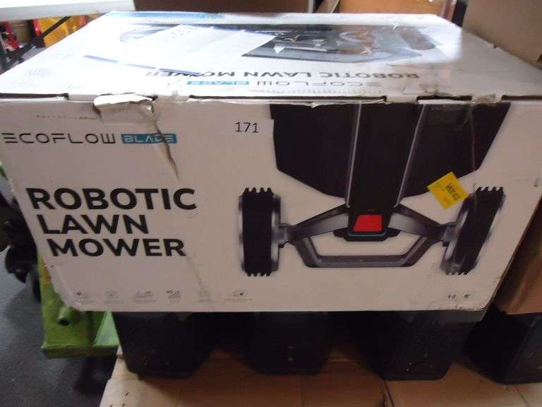 ECOFLOW BLADE ROBOT MOWER FOR PARTS OR REPAIR. UNTESTED
