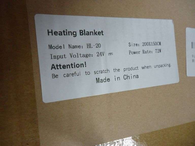 NEW! HEATING BLANKET