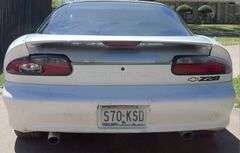 1995 CHEVY CAMARO Z28 HAS KEY HAS BILLOFSALE RUNS&DRIVES