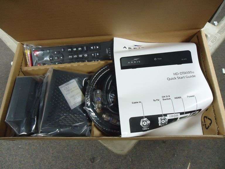 NEW! ARRIS HD-DTA100U CABLE BOX