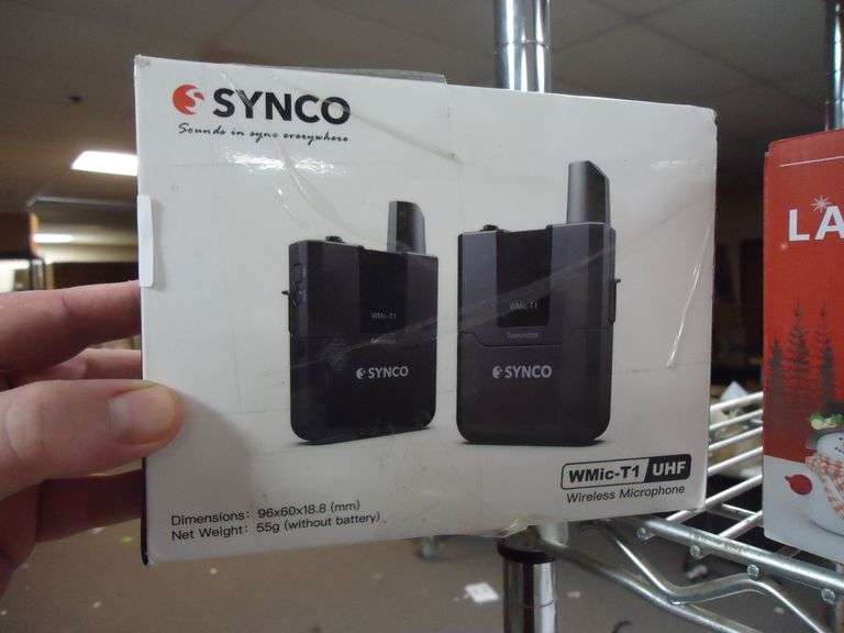 SYNCO WMIC-T1 UHF WIRELESS MICROPHONE