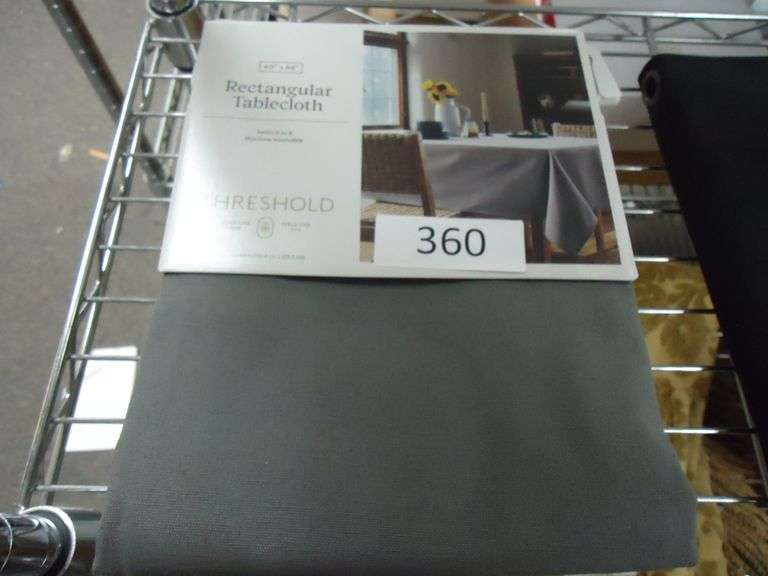 NEW! THRESHOLD 60X84 TABLECLOTH