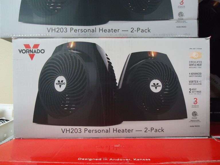 VORNADO 2-PACK OF SPACE HEATERS