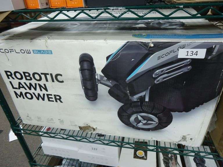 ECOFLOW BLADE ROBOT MOWER FOR PARTS OR REPAIR. UNTESTED
