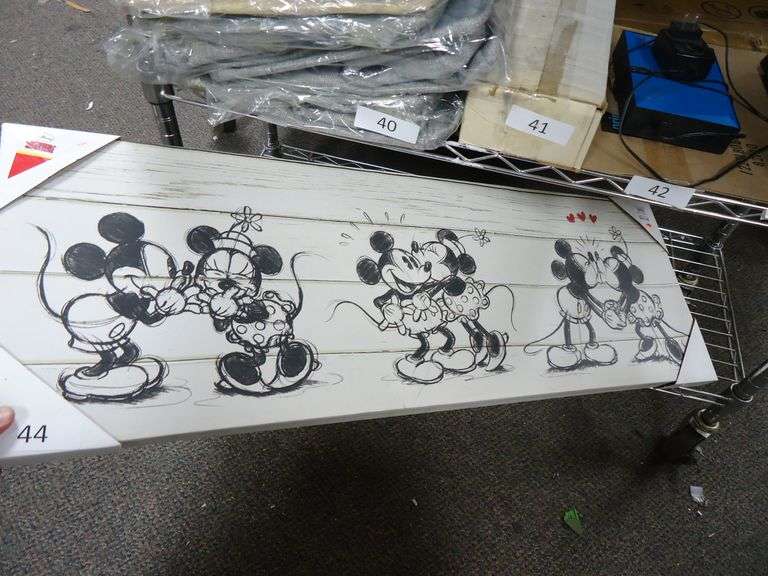 NEW! DISNEY MICKEY MOUSE CANVAS PRINT.36X12