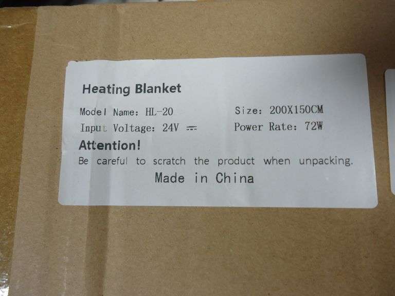 NEW! HEATING BLANKET