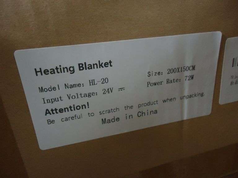NEW! HEATING BLANKET