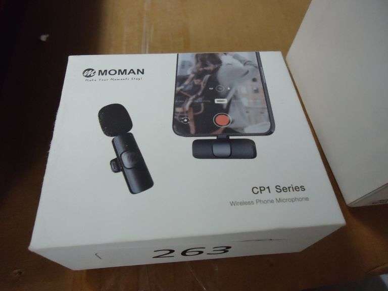 MOMAN CP1 WIRELESS PHONE MICROPHONE