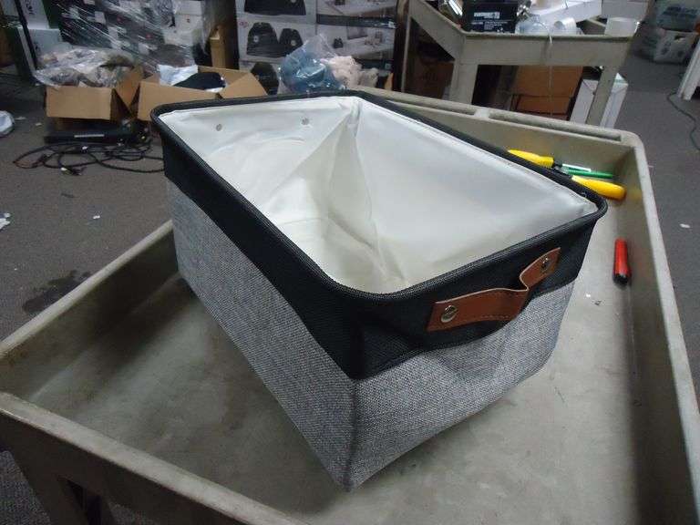 NEW! WOVEN STORAGE BASKET