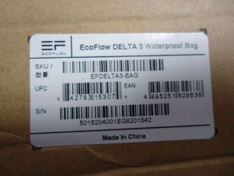 ECOFLOW DELTA 3 WATERPROOF BAD