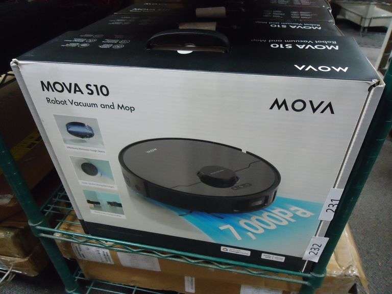 MOVA S10 ROBOT VACUUM AND MOP