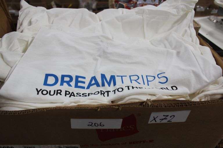 Hanes White Cotton Adult 2Xl Passport Graphic T-Shirt Tagless Sold Per Shirt