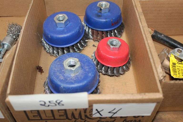 Heavy Duty Wire Wheels Including 2" & 3" 8500Rpm Max