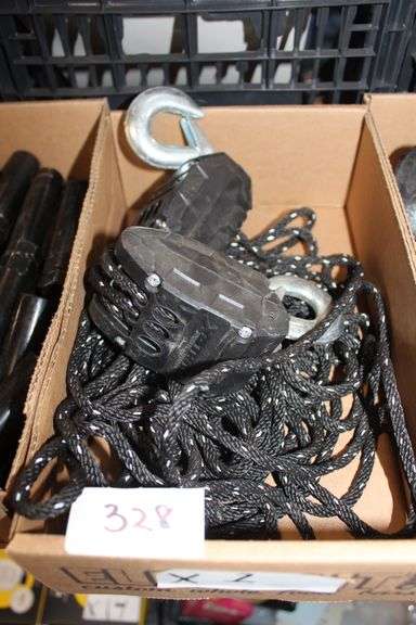 X-Strap Cargo Control Rope Pulley System