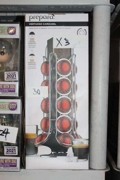 Brand New Prepara Vertuoso Carousel For 30-Coffee Capsules