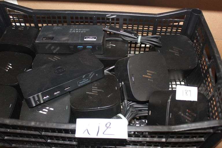 Usb-C Docks Including Hp Tb Dock G2 W/ Combo Cable, And Dell D3100 Docking Station