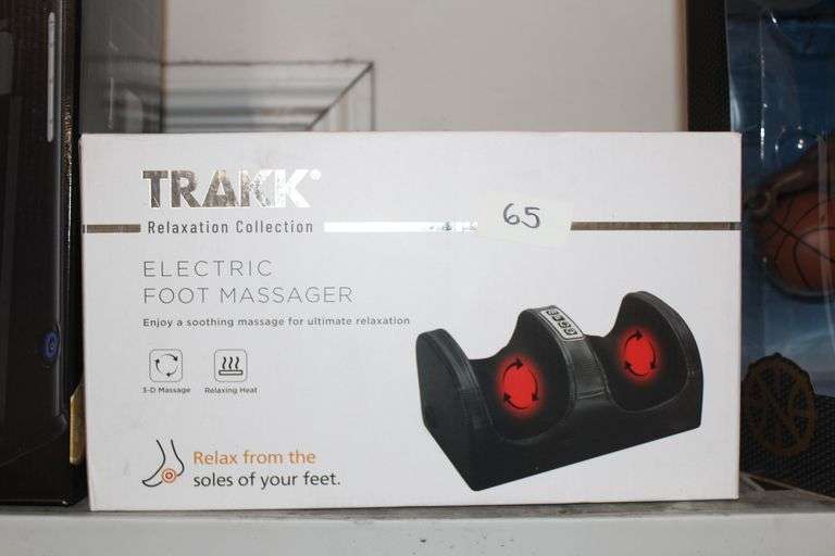 Trakk Relaxation Collection Electric Foot Massager With Heat And 3D Massage