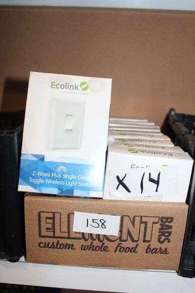 Ecolink Z-Wave Plus Single Gang Toggle Wireless Light Switch Model Tls-Zwave5