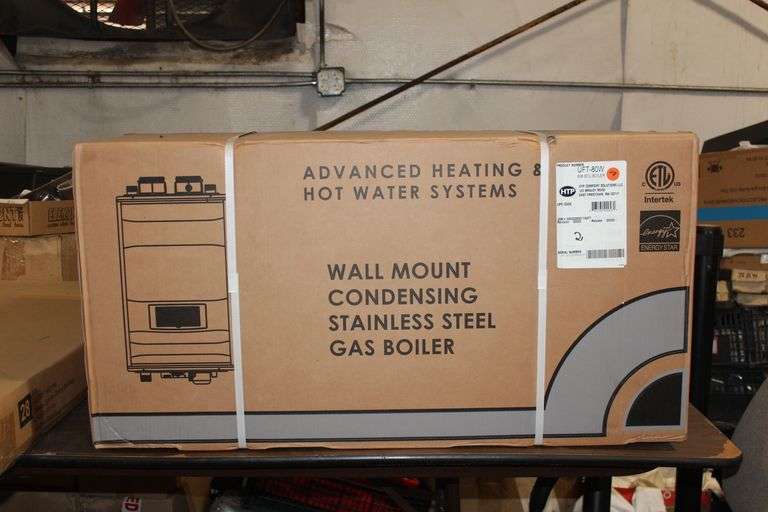 Htp Comfort Solutions Advanced Wall Mount Condensing Stainless Steel Gas Boiler Uft-80W 80K Btu