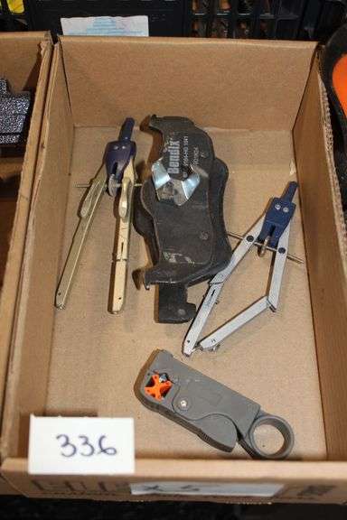 Tools & Hardware Including Compass Drawing Tool, Bendix Bxc-9164-Hg 1041 Brake Pads Ect