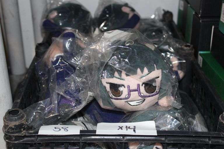 Sega Jujutsu Kaisen Lying Down Plushie "Zenin Maki" (S) New With Tags