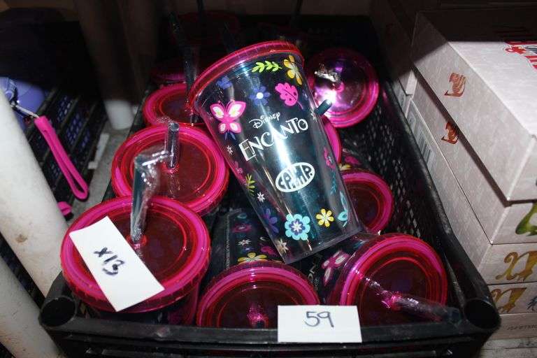 Brand New Camp X Disney'S Encanto Collab Kids Plastic Tumbler With Straw Mirabel Themed Retail $20Ea.