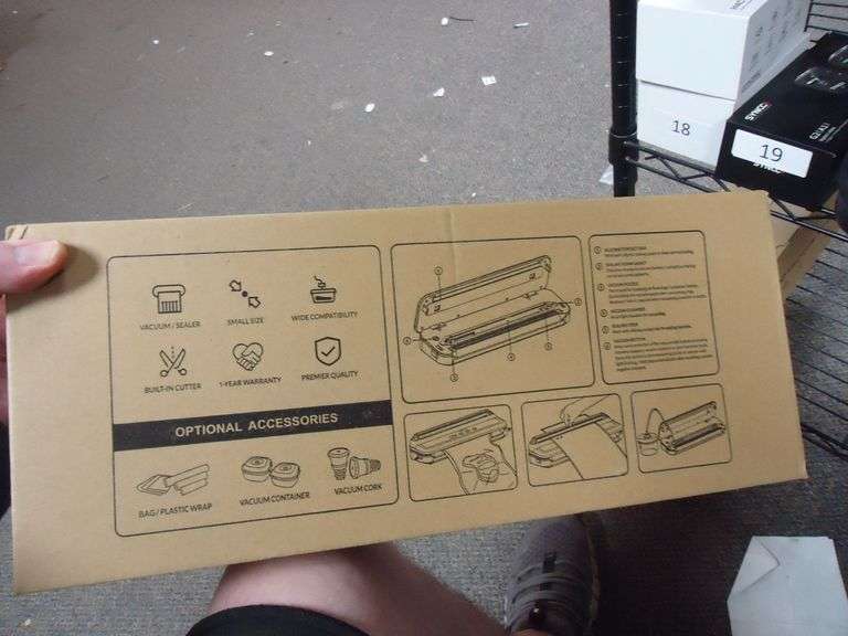 NEW! KEELICIOUS FOOD VACUUM SEALER