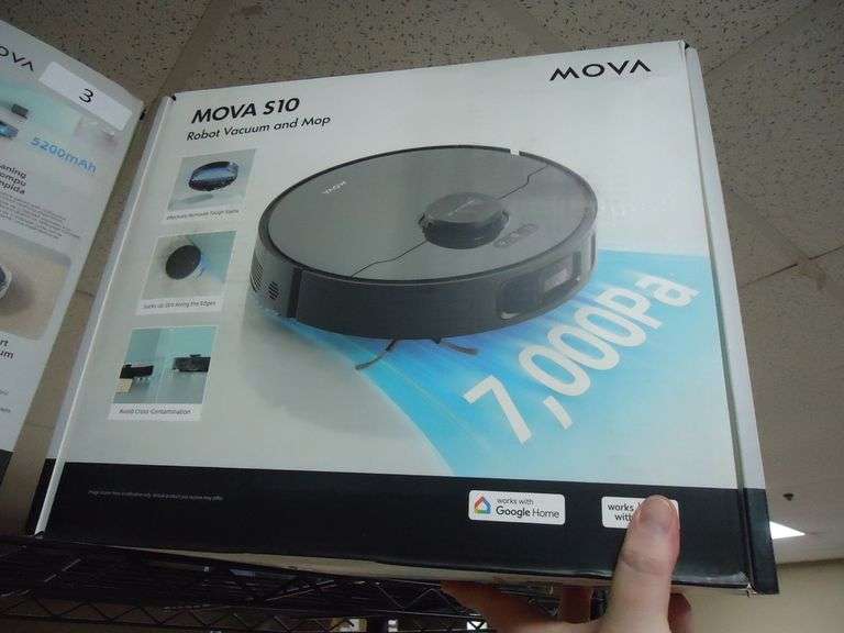 MOVA S10 ROBOT VACUUM AND MOP