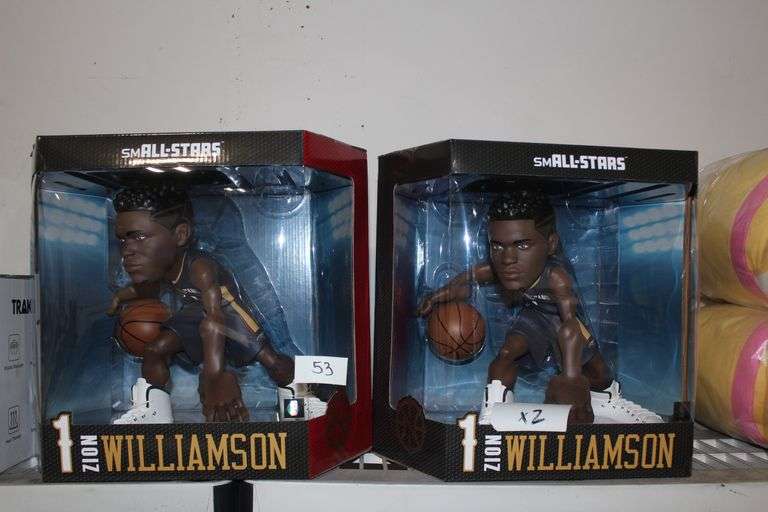 Brand new Excite Small-Stars New Orleans Pelicans #1 Zion Williamson Collectible 11" Figure #7634