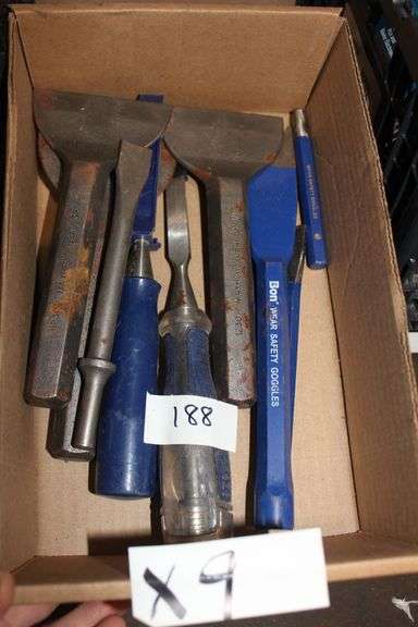 Variety Of All Metal Hand Chisels