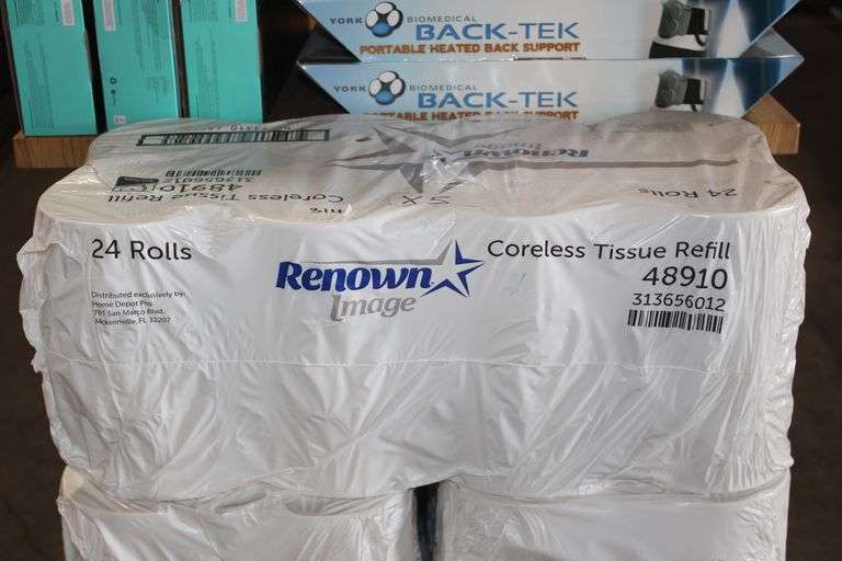 Renown Image Coreless Tissue Refill 48910 313656012 24-Rolls 2-Ply 3,729Sq Ft Per Case