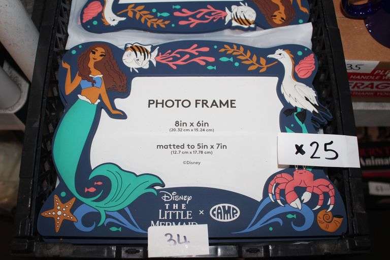 Brand New Camp X Disney'S The Little Mermaid Collab Photo Frame 8"X6"