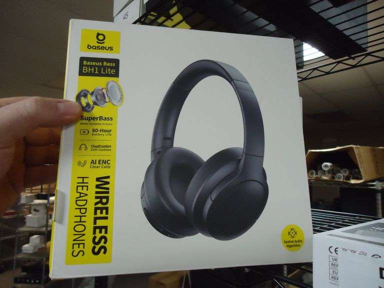 BASEUS BASS BH1 LITE OVER EAR WIRELESS HEADPHONES
