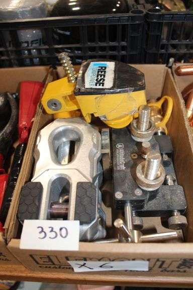 Hardware Including Altitude Craft Clamp, Brass Valve, Reese Towpower Trailer Lock, Ect
