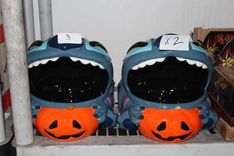 Disney Parks Halloween Stitch Candy Bowl – Lilo & Stitch – NEW