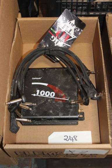 Audio Electronics Including Gohawk 1000W Max And Augioth Cables