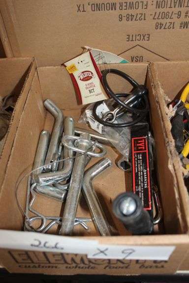 Hardware & Tools Including Weaver O-Ring Snaffle Horse Bit, Tyt Handel For Ratchet, Cotter Pins Ect