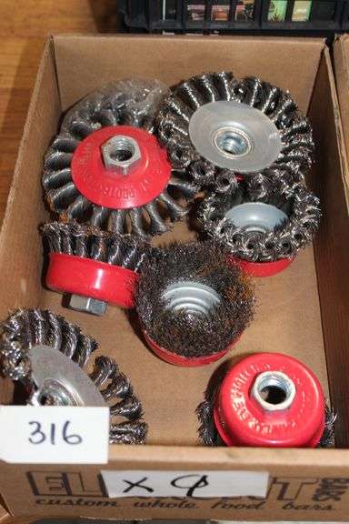 Heavy Duty Wire Wheels Including 3" & 4"
