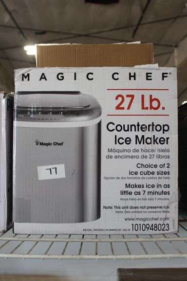 Magic Chef Countertop 27Lb Ice Maker 1010948023