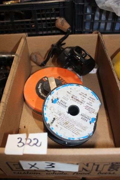 Fishing Reel, Kseibi 20M Long Fiberglass Tape 302910 ; And Blue Demon 0.030" Soldering Wire 2Lbs