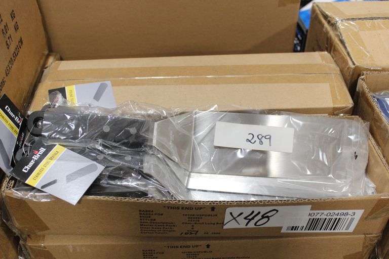 Char-Broil Stainless Steel Spatula #12316 Aprox 8"L