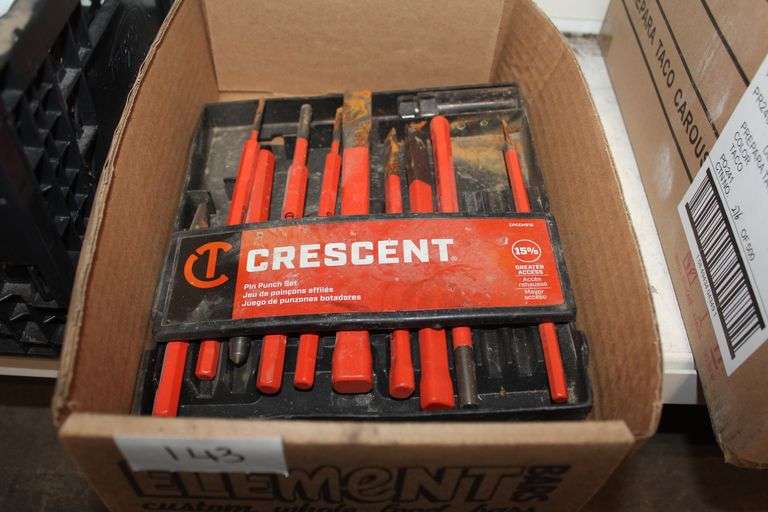 Crescent Pin Punch Set Cpcchs12 11Pcs