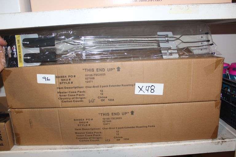 Char-Broil 2Pk Extender Roasting Forks 12471