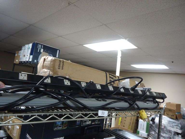 LOT OF 4 POWER STRIPS